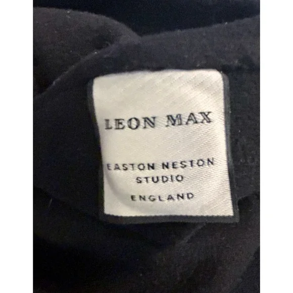 Leon Max Limited Edition Cape Coat Poncho OS Button Collar Easton Studio England - Picture 4 of 10